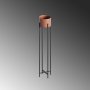 WALLXPERT Decorative Pot crno - bakarna saksija GED 024 B - slika 5
