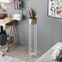 WALLXPERT Decorative Pot belo zlatna saksija GED 024 C - slika 2