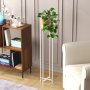 WALLXPERT Decorative Pot belo zlatna saksija GED 024 C - slika 1