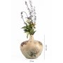WALLXPERT Decorative Pot multicolor keramička vaza YL689 - slika 3