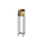 WALLXPERT Decorative Pot zlatno crna saksija GED 025 A - slika 3