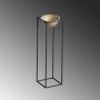 WALLXPERT Decorative Pot crno - zlatna saksija GED 020 A - slika 1