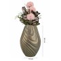 WALLXPERT Decorative Pot keramička siva vaza YL722 - slika 3