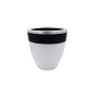 WALLXPERT Decorative Pot saksija Pietra 15 Black White - slika 1