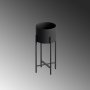 WALLXPERT Decorative Pot crna saksija GED 026 - slika 3