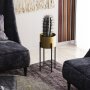 WALLXPERT Decorative Pot zlatno crna saksija GED 026 A - slika 1