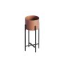 WALLXPERT Decorative Pot bakar crna saksija GED 026 B - slika 3
