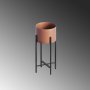 WALLXPERT Decorative Pot bakar crna saksija GED 026 B - slika 4