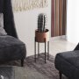 WALLXPERT Decorative Pot bakar crna saksija GED 026 B - slika 1