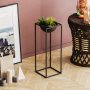 WALLXPERT Decorative Pot crna saksija GED 021 - slika 1