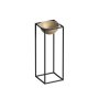 WALLXPERT Decorative Pot crno zlatna saksija GED 021 A - slika 1