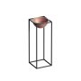 WALLXPERT Decorative Pot crno bakar saksija GED 021 B - slika 4