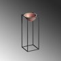 WALLXPERT Decorative Pot crno bakar saksija GED 021 B - slika 5