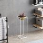 WALLXPERT Decorative Pot zlatno bela GED 021 C - slika 2