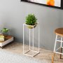 WALLXPERT Decorative Pot zlatno bela GED 021 C - slika 3