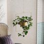 WALLXPERT Decorative Pot zlatna sakcija Pandantif Gold - slika 3