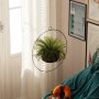 WALLXPERT Decorative Pot crna metalna saksija Payanda Black - slika 4