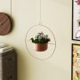 WALLXPERT Decorative Pot bakarna saksija Payanda Copper - slika 2