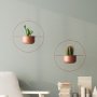 WALLXPERT Decorative Pot bakarna saksija Payanda Copper - slika 4