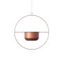 WALLXPERT Decorative Pot bakarna saksija Payanda Copper - slika 5