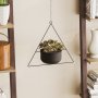 WALLXPERT Decorative Potcrna saksija Harpusta Black - slika 3
