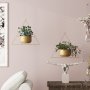 WALLXPERT Decorative Pot zlatna saksija Harpusta Gold - slika 4