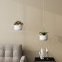 WALLXPERT Decorative Pot saksija Harpusta White - slika 4