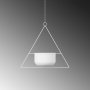 WALLXPERT Decorative Pot saksija Harpusta White - slika 5