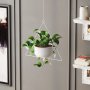 WALLXPERT Decorative Pot saksija Harpusta White - slika 2
