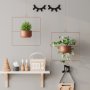 WALLXPERT Decorative Pot bakarna saksija Pandantif Copper - slika 4
