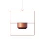 WALLXPERT Decorative Pot bakarna saksija Pandantif Copper - slika 5
