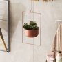 WALLXPERT Decorative Pot saksija Parapet Copper - slika 4