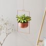 WALLXPERT Decorative Pot saksija Parapet Copper - slika 2