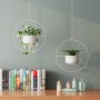 WALLXPERT Decorative Pot saksija Payanda White - slika 4