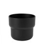 WALLXPERT Decorative Pot plastična crna saksija SEH 4620 - slika 2