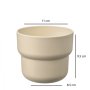 WALLXPERT Decorative Pot krem plastična saksija SEH 4619 - slika 3