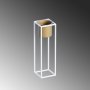 WALLXPERT Decorative Pot bela bakarno saksija GED 023 C - slika 1