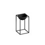 WALLXPERT Decorative Pot crna metalna saksija GED 022 - slika 4