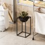 WALLXPERT Decorative Pot crna metalna saksija GED 022 - slika 2