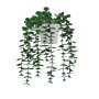 WALLXPERT Decorative Pot Bela Zelena saksija 241350 - slika 2
