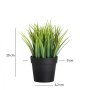 WALLXPERT Decorative Pot Crno Zelena saksija 241348 - slika 3