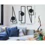 WALLXPERT Set ukrasnih metalnih dodataka (3 komada) Trident APT426 - slika 4