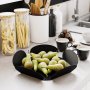 WALLXPERT Set ukrasnih metalnih dodataka (3 komada) Rodos Black - slika 2
