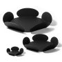 WALLXPERT Set ukrasnih metalnih dodataka (3 komada) Rodos Black - slika 4