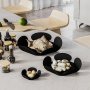 WALLXPERT Set ukrasnih metalnih dodataka (3 komada) Rodos Black - slika 1