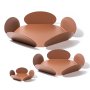 WALLXPERT Set ukrasnih metalnih dodataka (3 komada) Rodos A Copper - slika 5