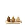 WALLXPERT Set ukrasnih predmeta (4 komada) Christmas Stone Set2 - slika 2