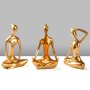 WALLXPERT Set ukrasnih predmeta (3 komada) figure Yoga - slika 5