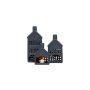 WALLXPERT Set ukrasnih predmeta (3 komada) Homes Set Anthracite - slika 2