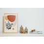 WALLXPERT Set ukrasnih predmeta (3 komada) Homes Set Beige - slika 1